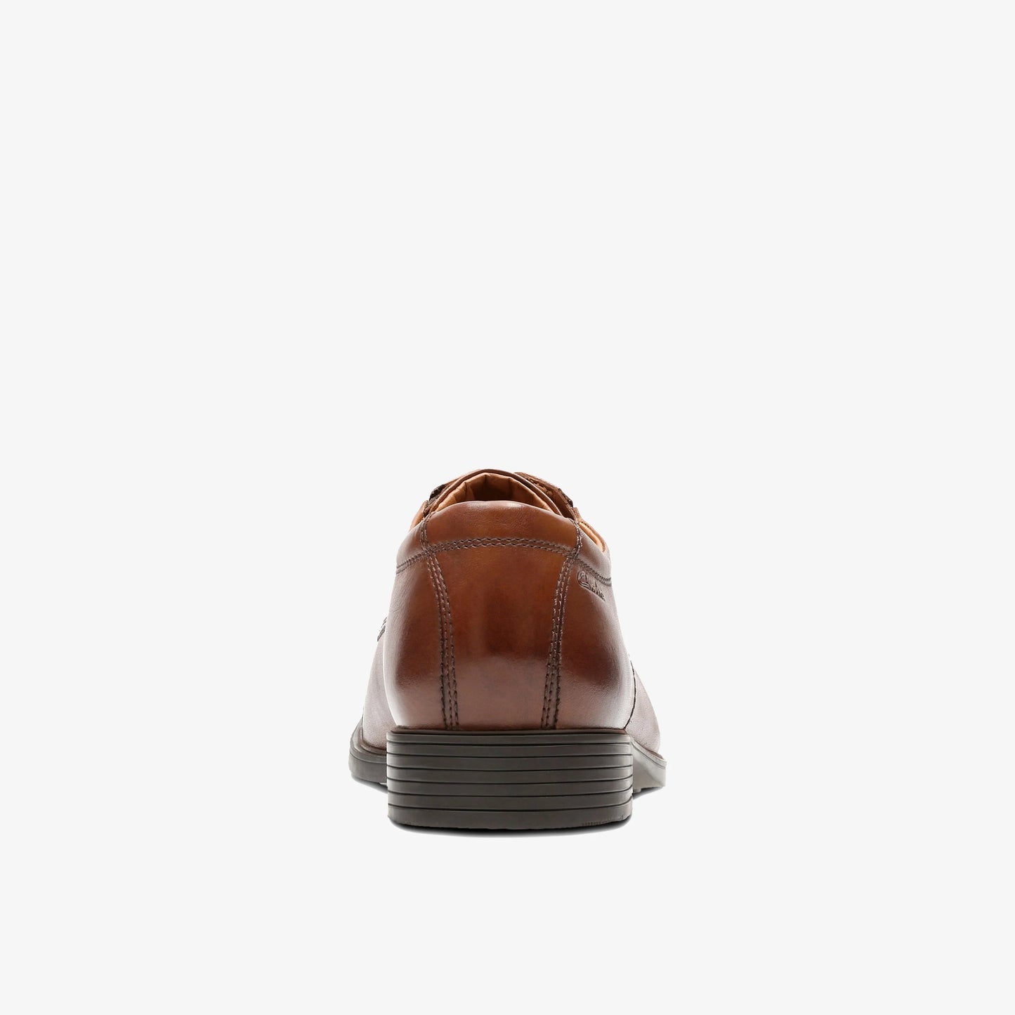 Zapatos De Vestir De La Marca Clarks Para Hombre Modelo Tilden Cap Dark Tan Lea En Color Marrón