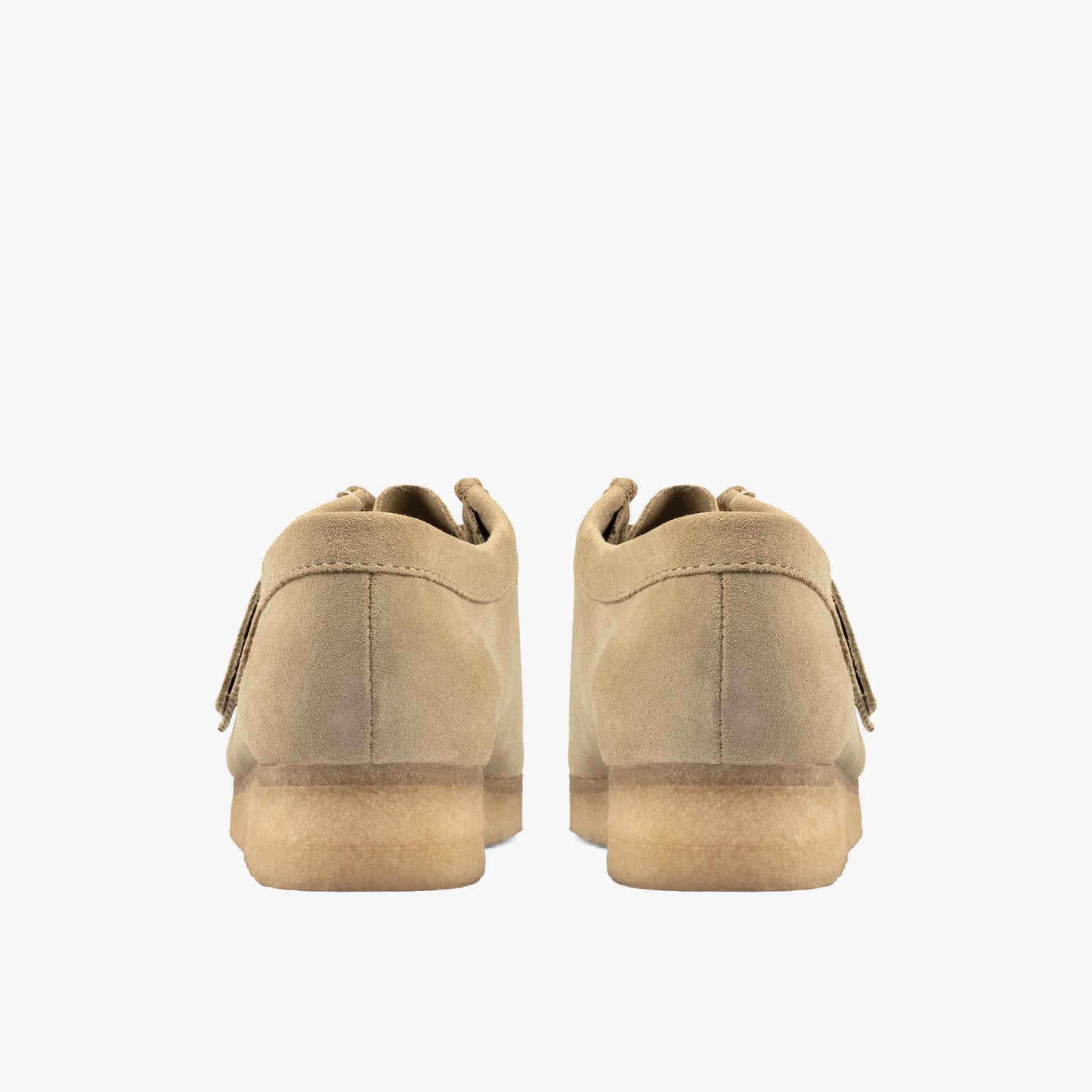 Sandalias De La Marca Clarks Para Mujer Modelo Wallabee. Maple Suede En Color Beige