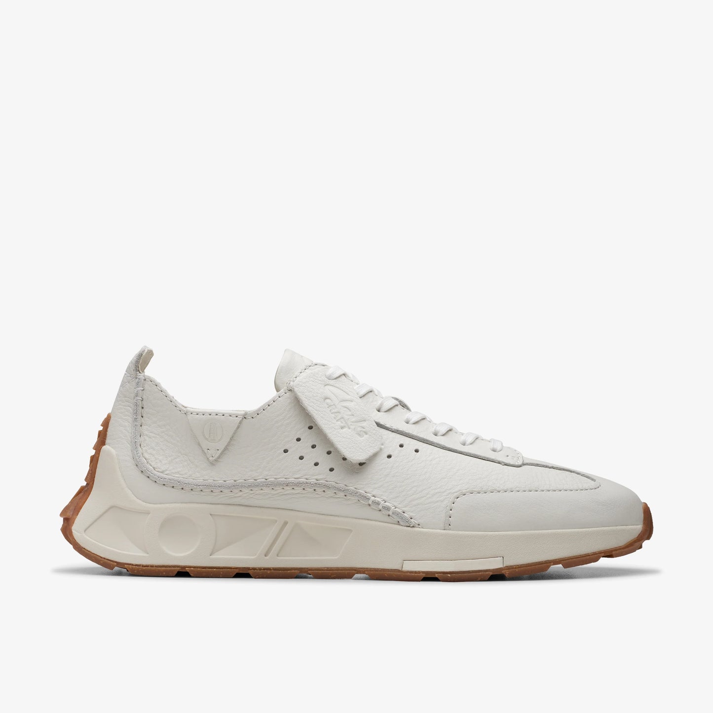Sneakers De La Marca Clarks Para Hombre Modelo Craft Speed White Leather En Color Blanco