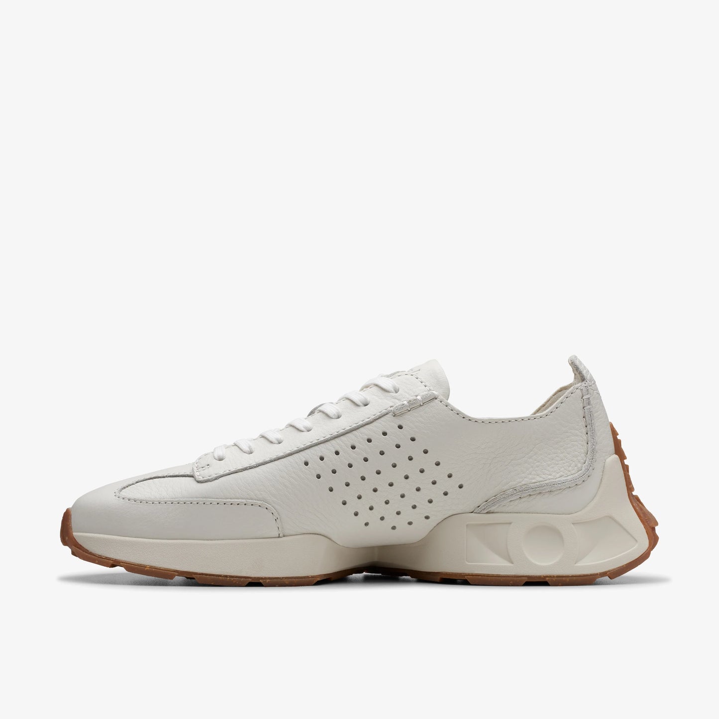 Sneakers De La Marca Clarks Para Hombre Modelo Craft Speed White Leather En Color Blanco