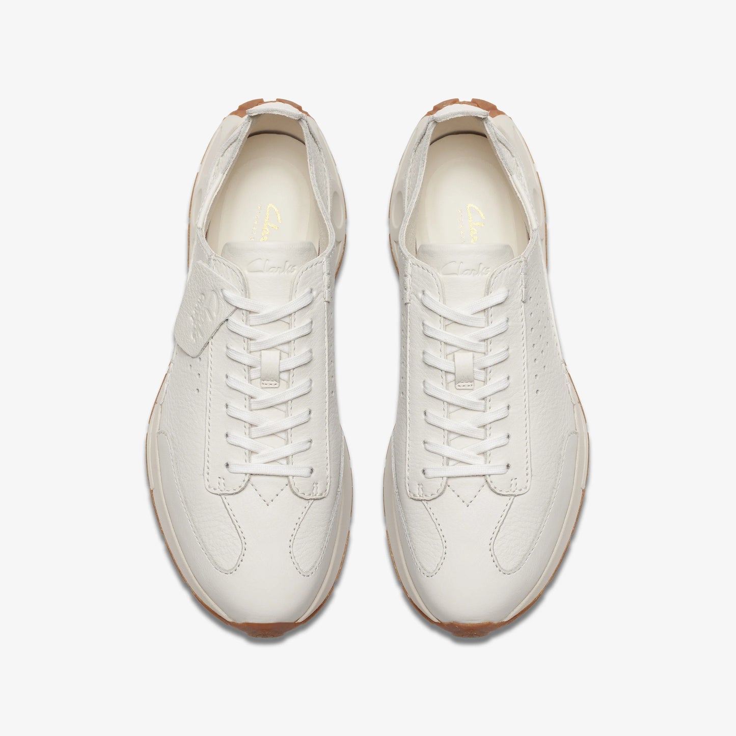 Sneakers De La Marca Clarks Para Hombre Modelo Craft Speed White Leather En Color Blanco