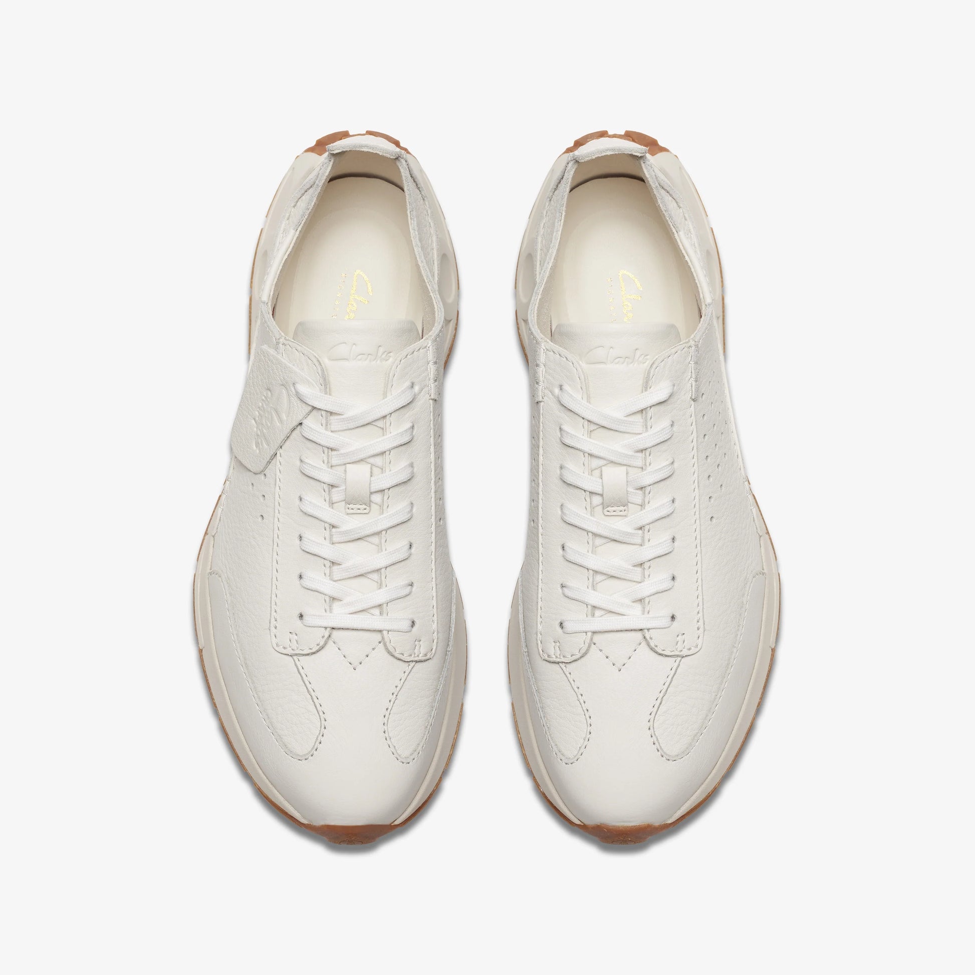 Sneakers De La Marca Clarks  Para Hombre Modelo Craft Speed White Leather En Color Blanco