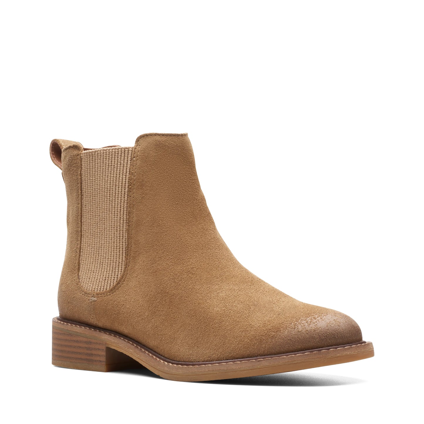 Botas De La Marca Clarks Para Mujer Modelo Cologne Arlo2 Tan Leather En Color Beige