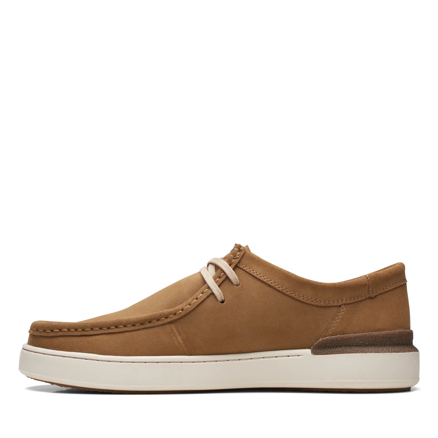 Wallabee De La Marca Clarks Para Hombre Modelo Courtlitewally Dark Sand En Color Beige