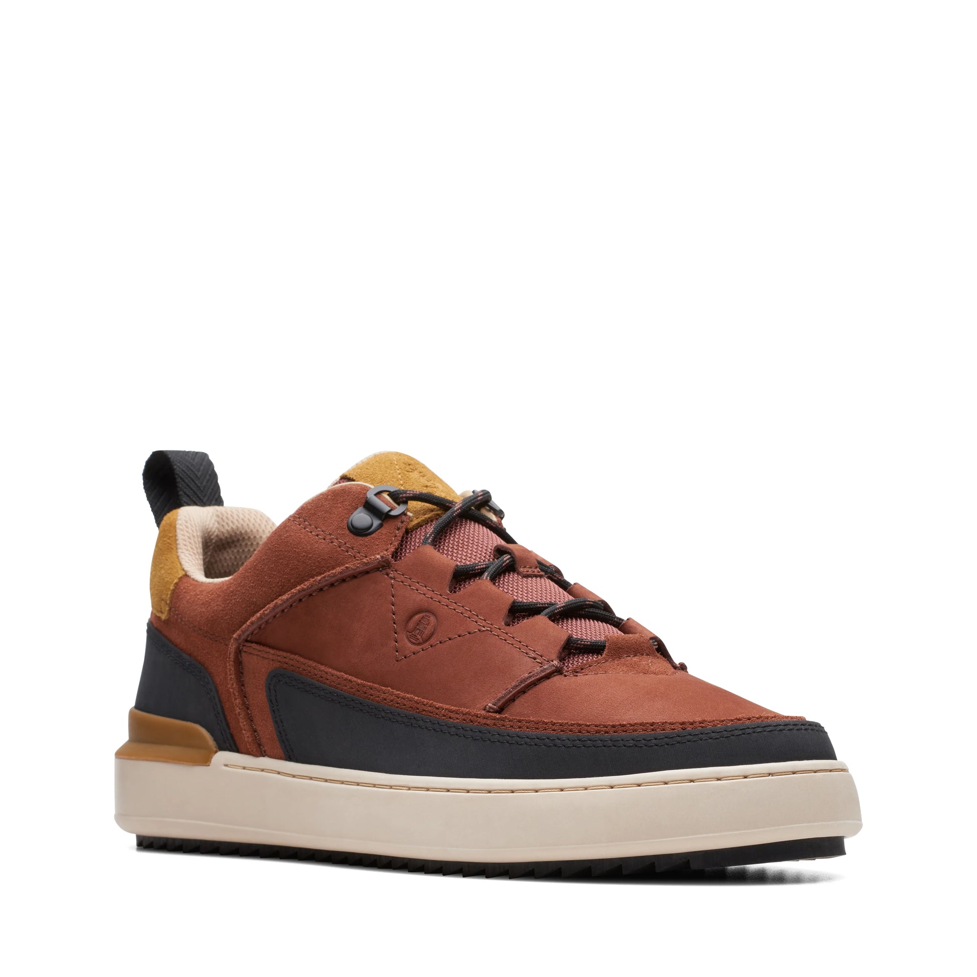 Zapatos Derby De La Marca Clarks  Para Hombre Modelo Courtlite Go British Tan Nubuck En Color Marrón