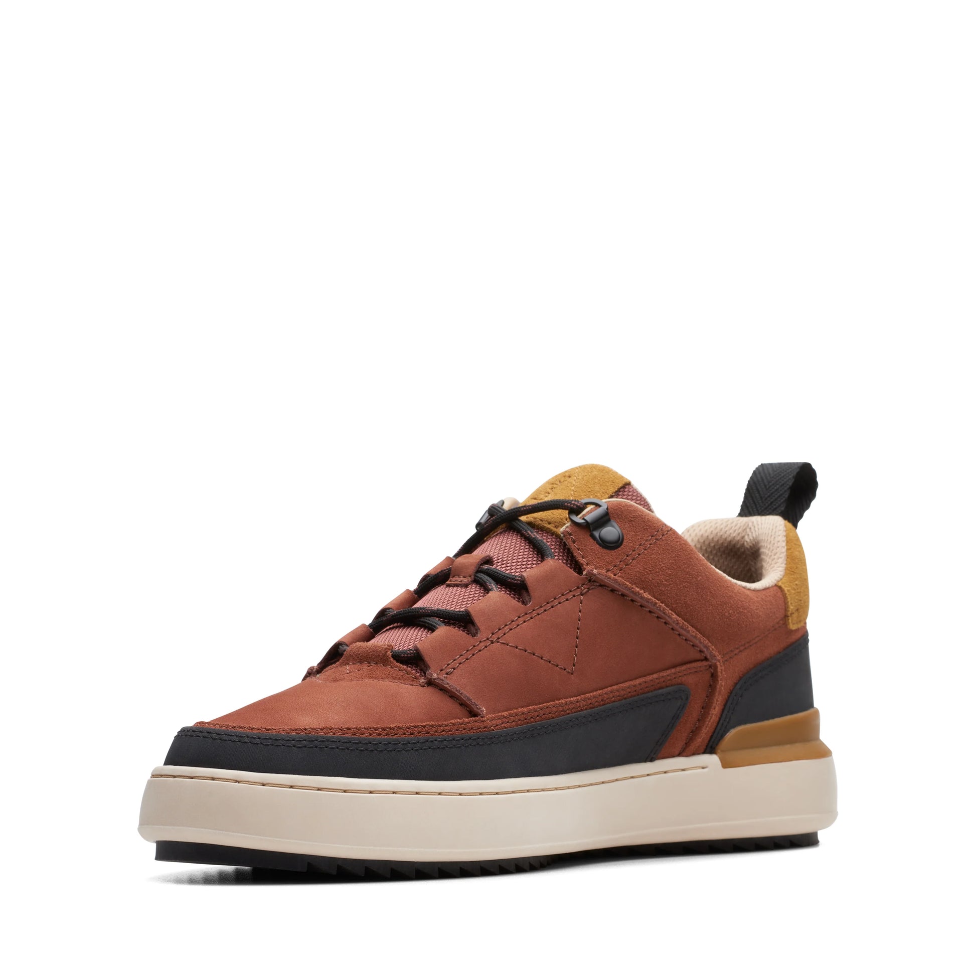 Zapatos Derby De La Marca Clarks  Para Hombre Modelo Courtlite Go British Tan Nubuck En Color Marrón
