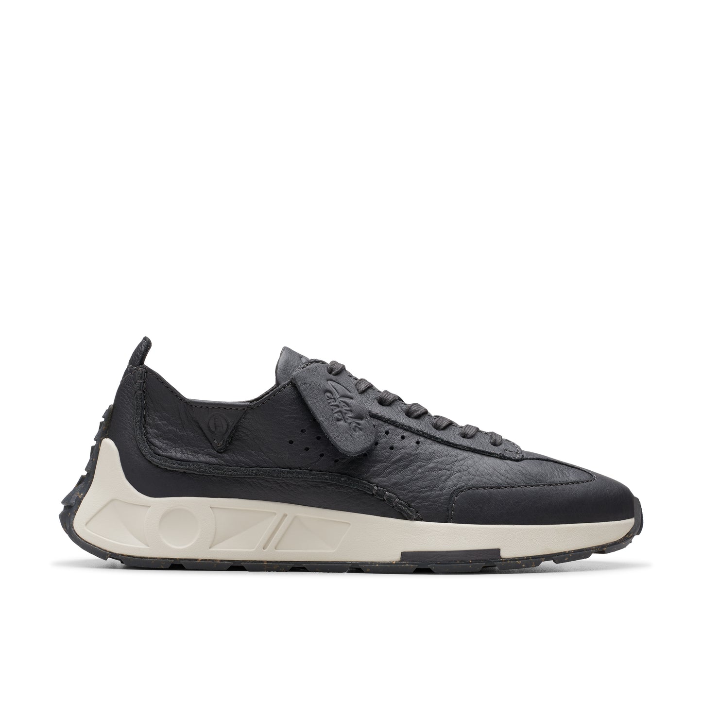Sneakers De La Marca Clarks Para Hombre Modelo Craft Speed Dark Grey Leather En Color Gris