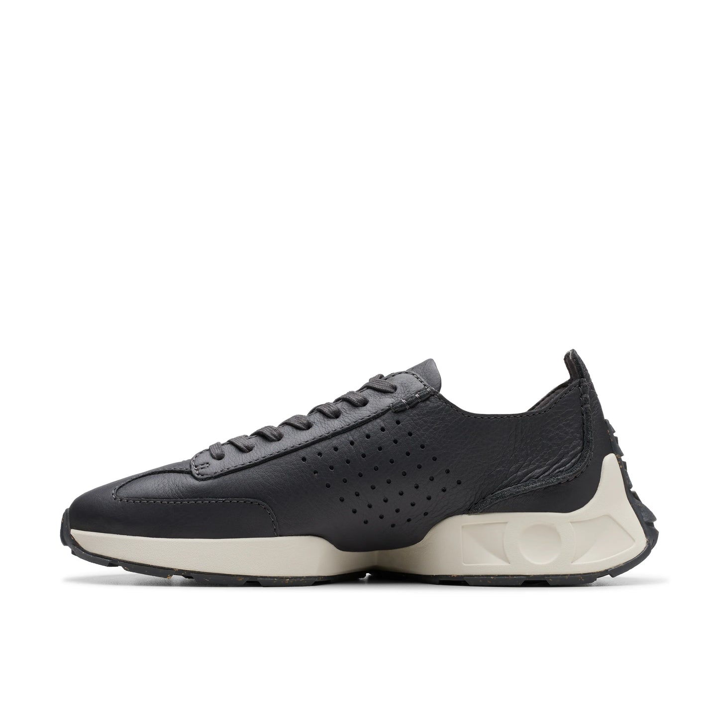 Sneakers De La Marca Clarks Para Hombre Modelo Craft Speed Dark Grey Leather En Color Gris