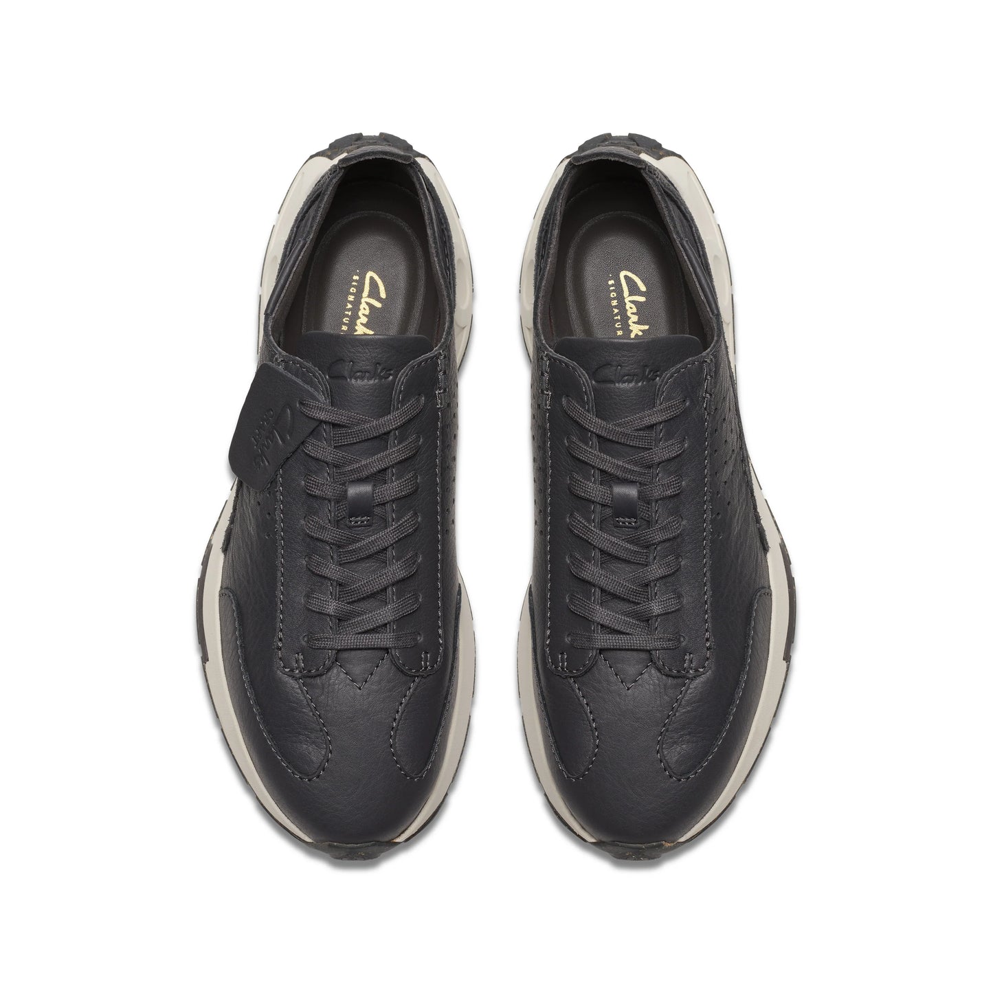 Sneakers De La Marca Clarks Para Hombre Modelo Craft Speed Dark Grey Leather En Color Gris