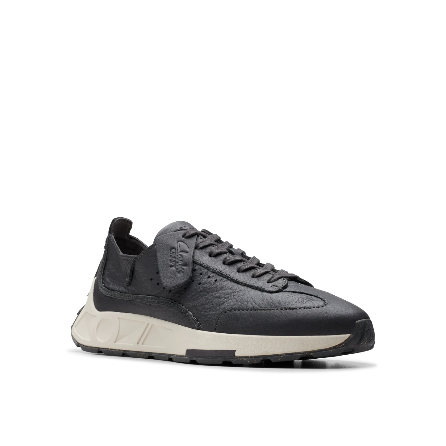 Sneakers De La Marca Clarks Para Hombre Modelo Craft Speed Dark Grey Leather En Color Gris
