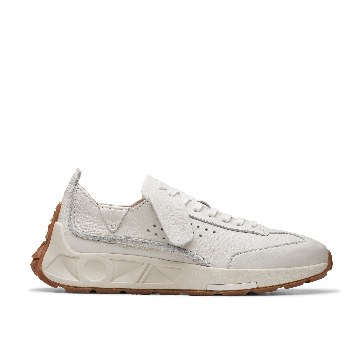 Sneakers De La Marca Clarks Para Mujer Modelo Craft Speed Off White Leather En Color Blanco