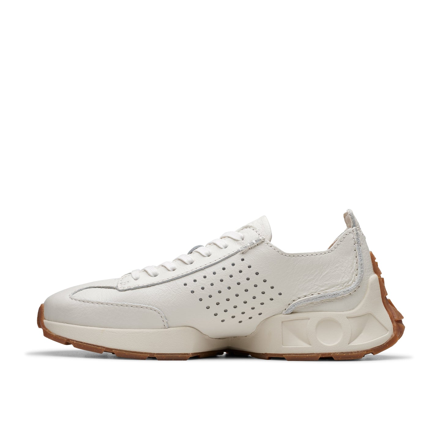 Sneakers De La Marca Clarks Para Mujer Modelo Craft Speed Off White Leather En Color Blanco