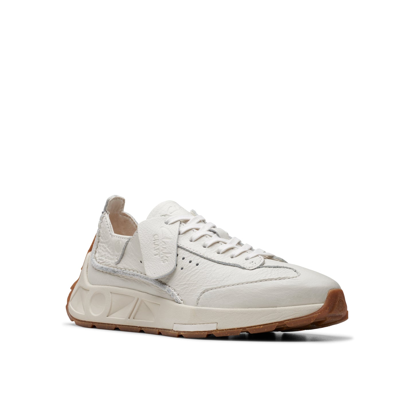 Sneakers De La Marca Clarks Para Mujer Modelo Craft Speed Off White Leather En Color Blanco