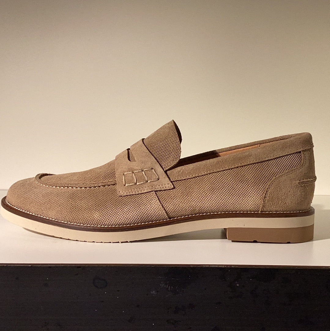 LUIS GONZALO 1966 | HERREN-LOAFERS | HERREN-LOAFERS MIT SANDMASKE | BEIGE
