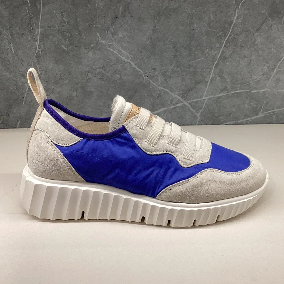 PEDRO MIRALLES | DAMEN-SNEAKERS | CONCORDIA 11080 RIPSTOP FRANCE VELOUR OFF | BLAU