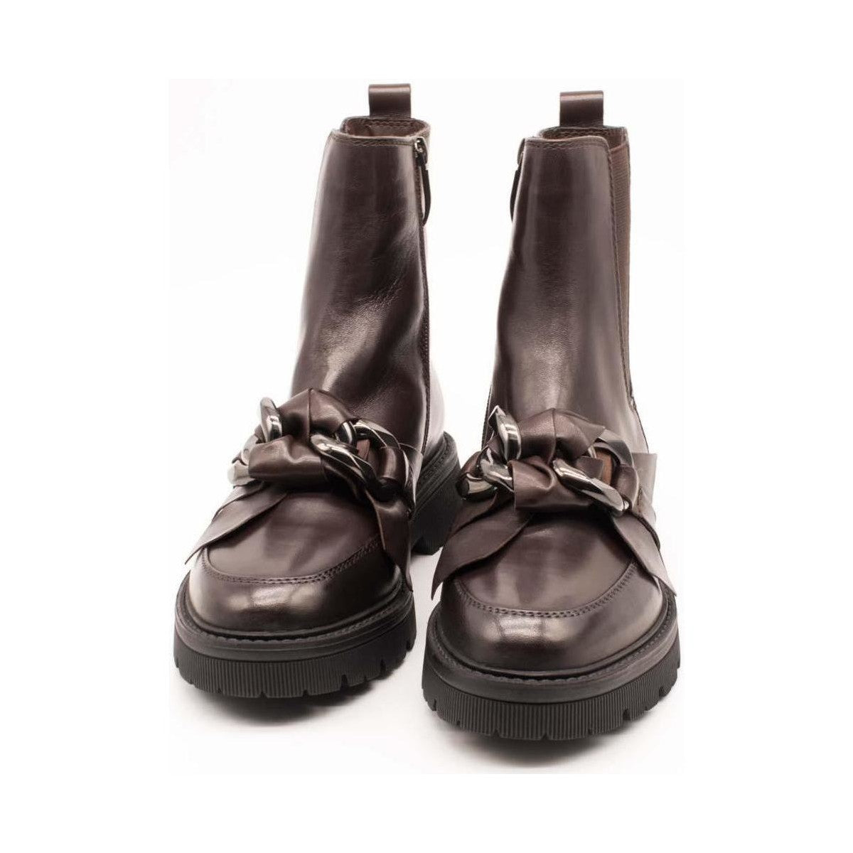 REGARDE LE CIEL | DAMEN-STIEFEL | DALIA 02 DELICE DUNKELBRAUN | BRAUN