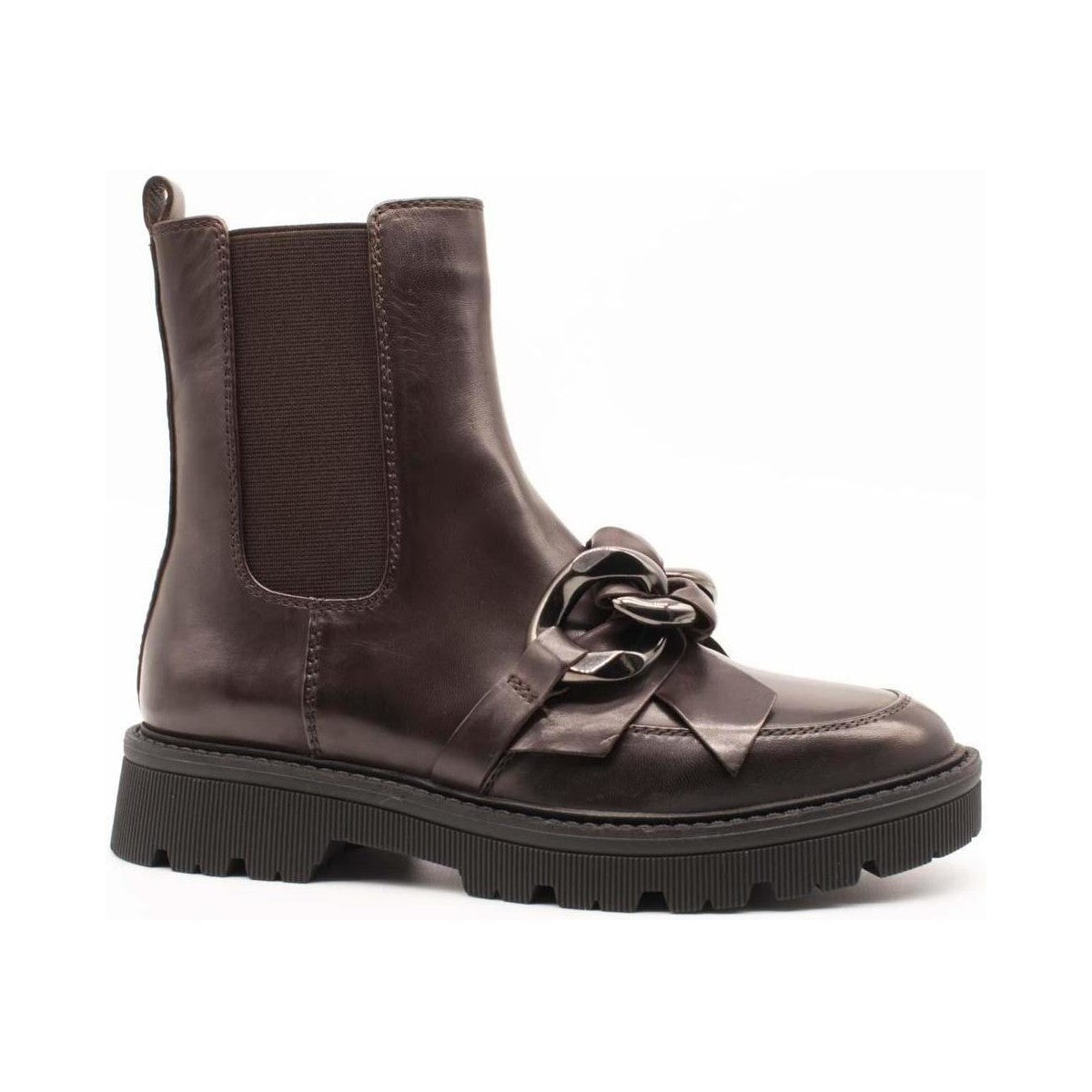 REGARDE LE CIEL | DAMEN-STIEFEL | DALIA 02 DELICE DUNKELBRAUN | BRAUN