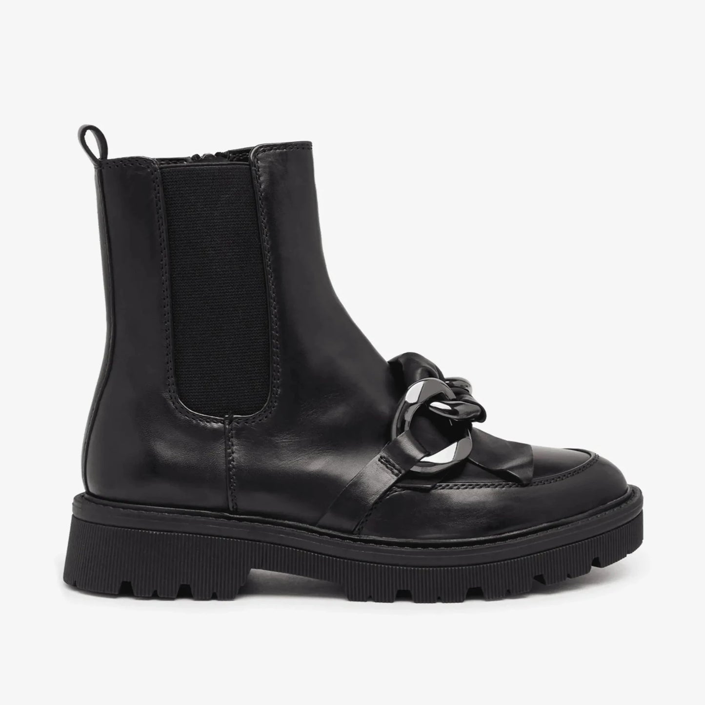 REGARDE LE CIEL | STIEFELETTEN FÜR DAMEN | DALIA 02 DELICE SCHWARZ | SCHWARZ