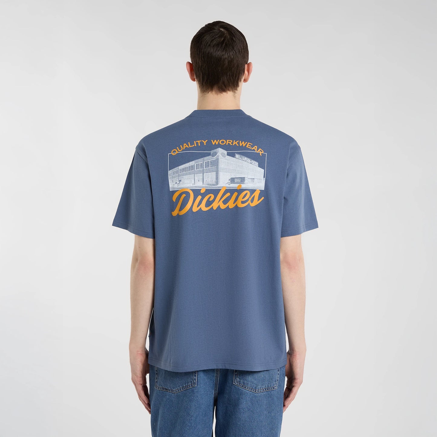 DICKIES | CAMISETAS | HOMBRE | WELLSVILLE SS TEE RETRO INDIGO | AZUL