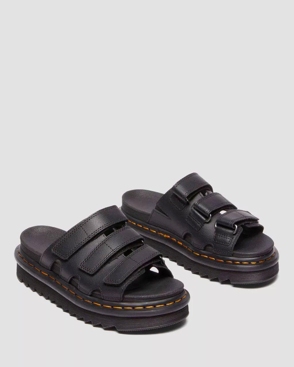 DR. MARTENS | SANDALEN | DAMEN | RAINE SLIDE SANDALE SCHWARZ