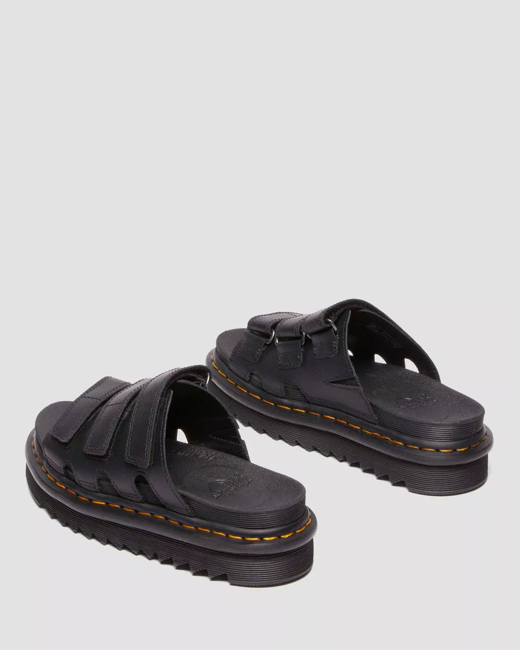 DR. MARTENS | SANDALEN | DAMEN | RAINE SLIDE SANDALE SCHWARZ
