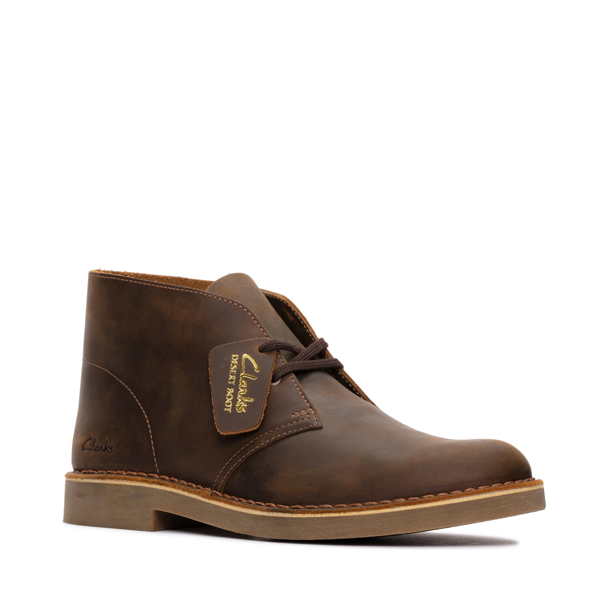 Botas De La Marca Clarks  Para Hombre Modelo Desert Bt Evo Beeswax Leather En Color Marrón