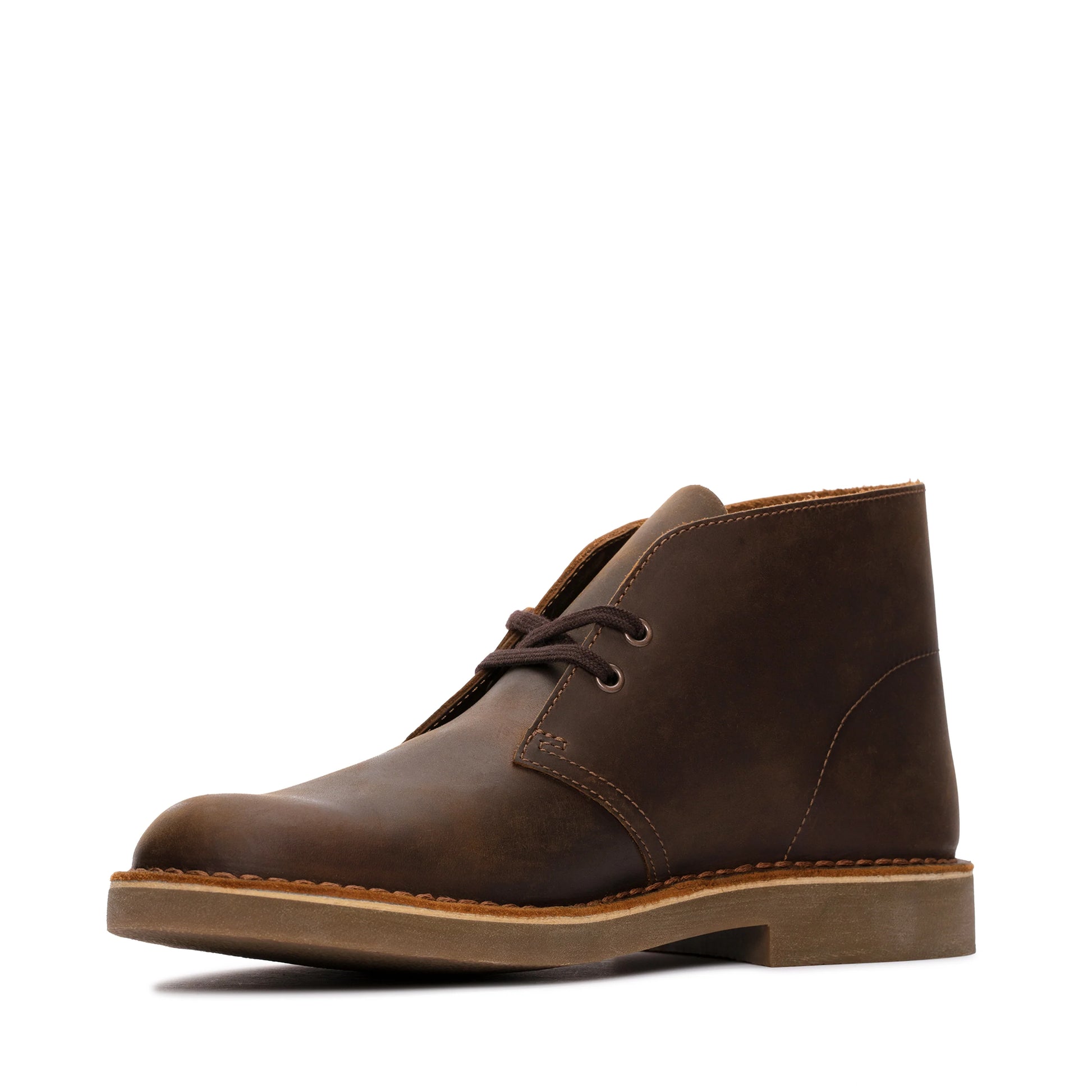 Botas De La Marca Clarks  Para Hombre Modelo Desert Bt Evo Beeswax Leather En Color Marrón