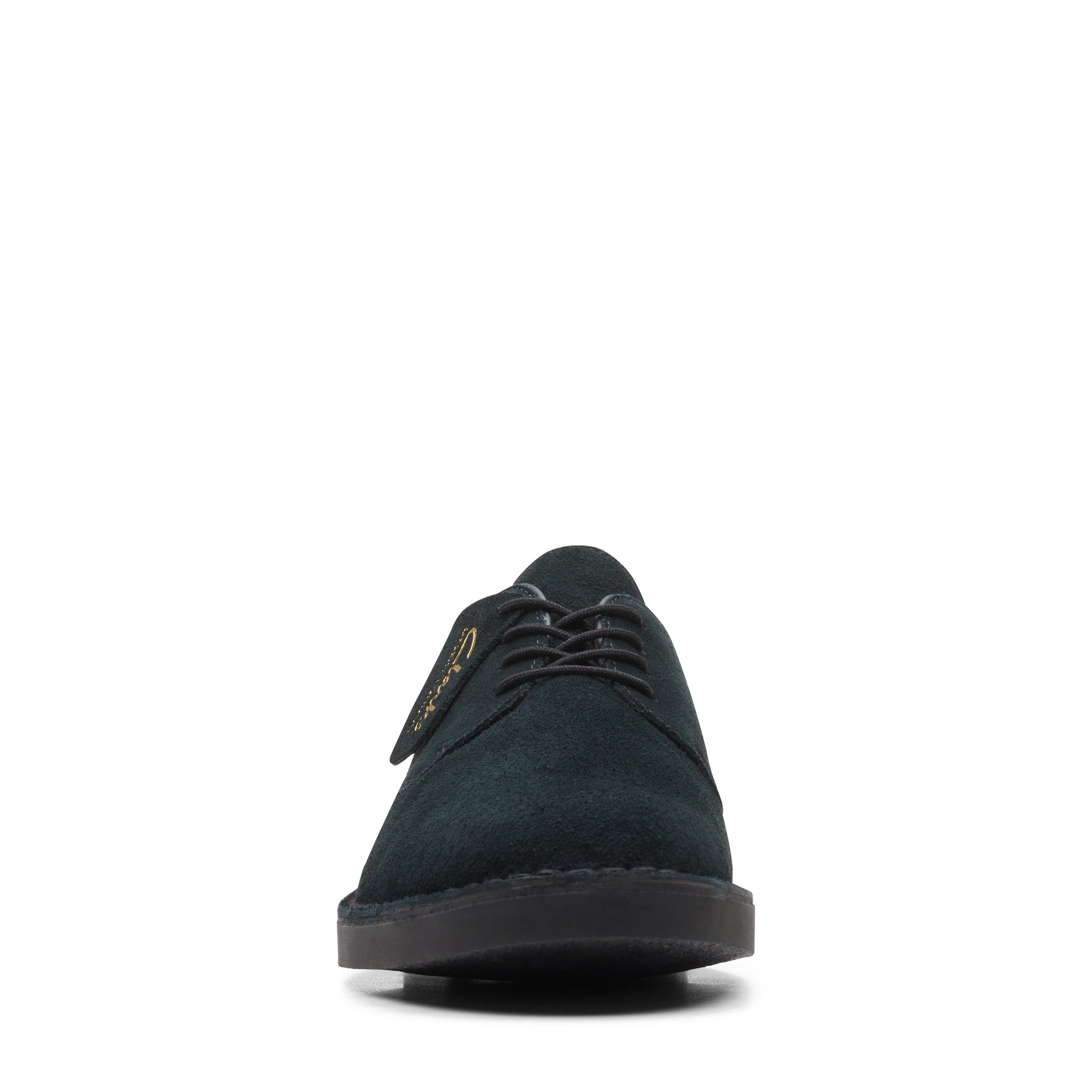 Zapatos Derby De La Marca Clarks  Para Hombre Modelo Desert Lon Evo Black Suede En Color Negro
