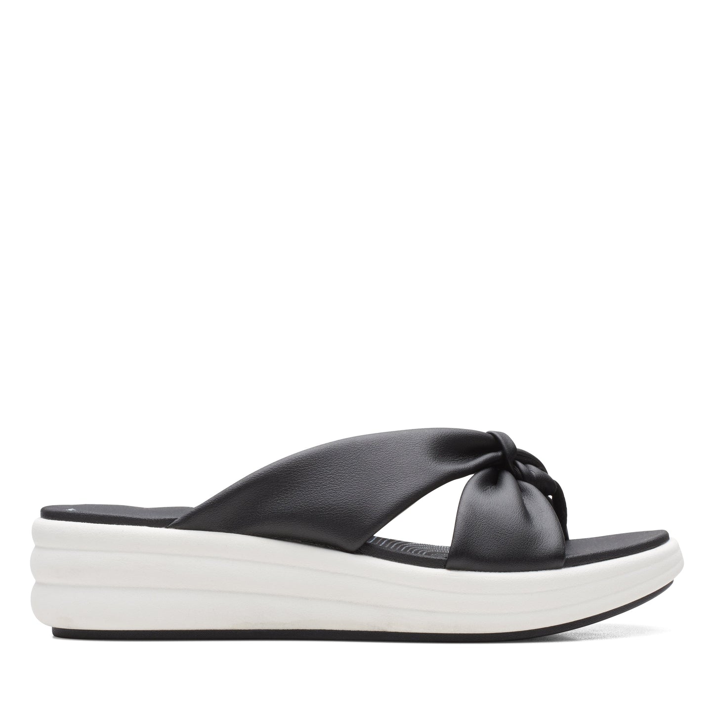 Sandalias De La Marca Clarks Para Mujer Modelo Drift Ave Black En Color Negro