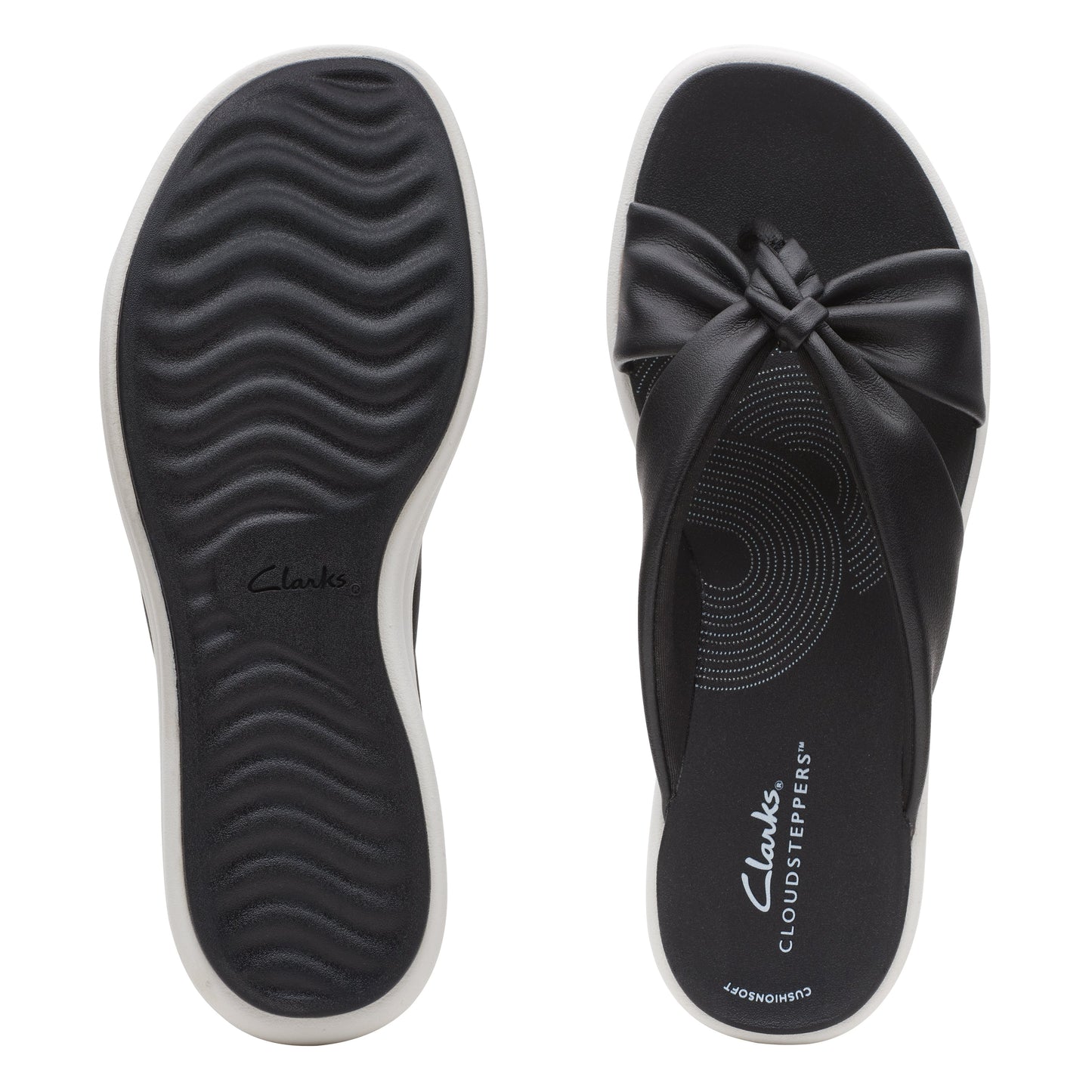Sandalias De La Marca Clarks Para Mujer Modelo Drift Ave Black En Color Negro