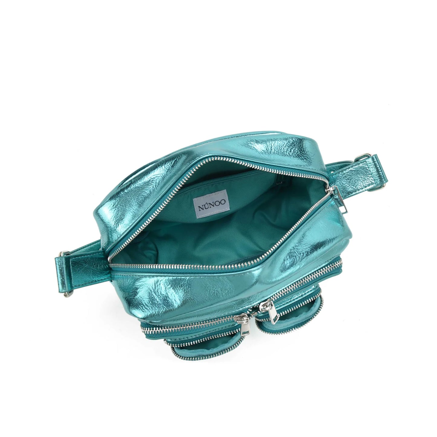 NUNOO | BORSA DA DONNA | ELLIE RICICLATA COOL AZZURRO AZZURRO | BLU