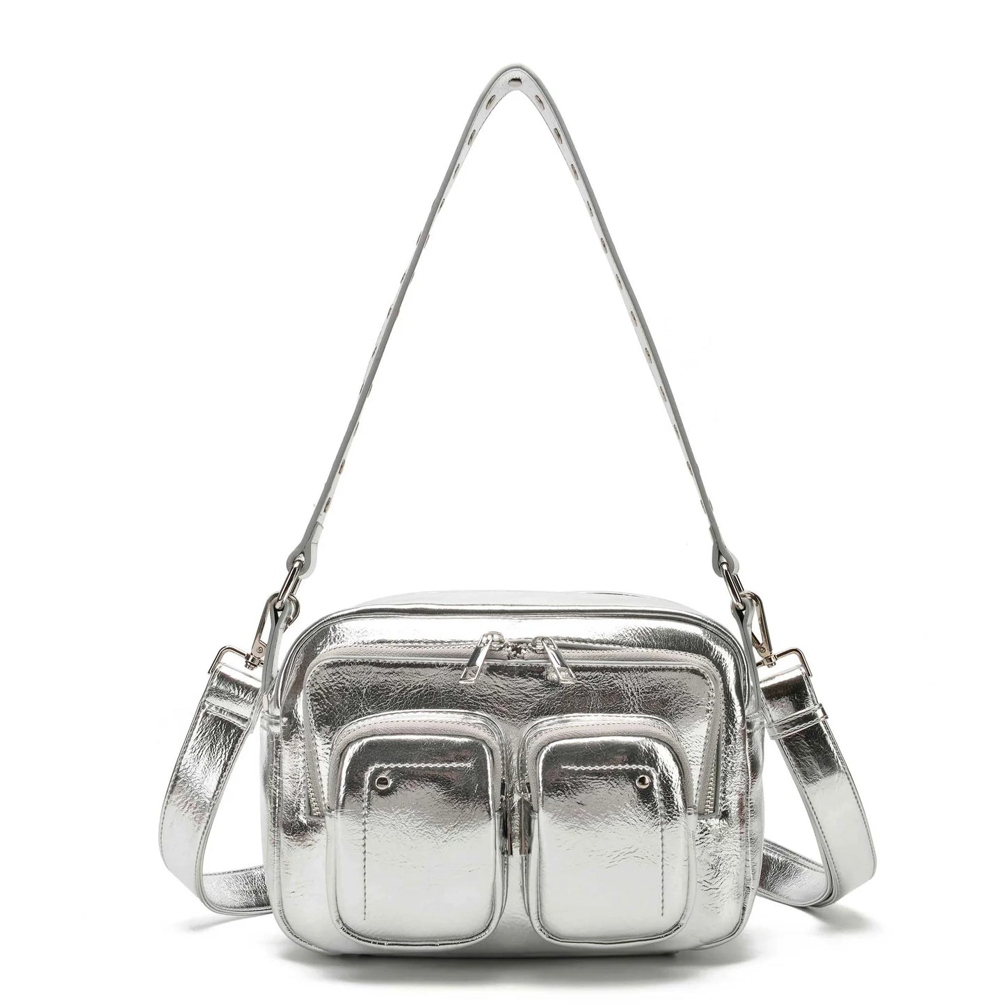 NUNOO | DAMESTAS | ELLIE RECYCLED COOL SILVER | ZILVER