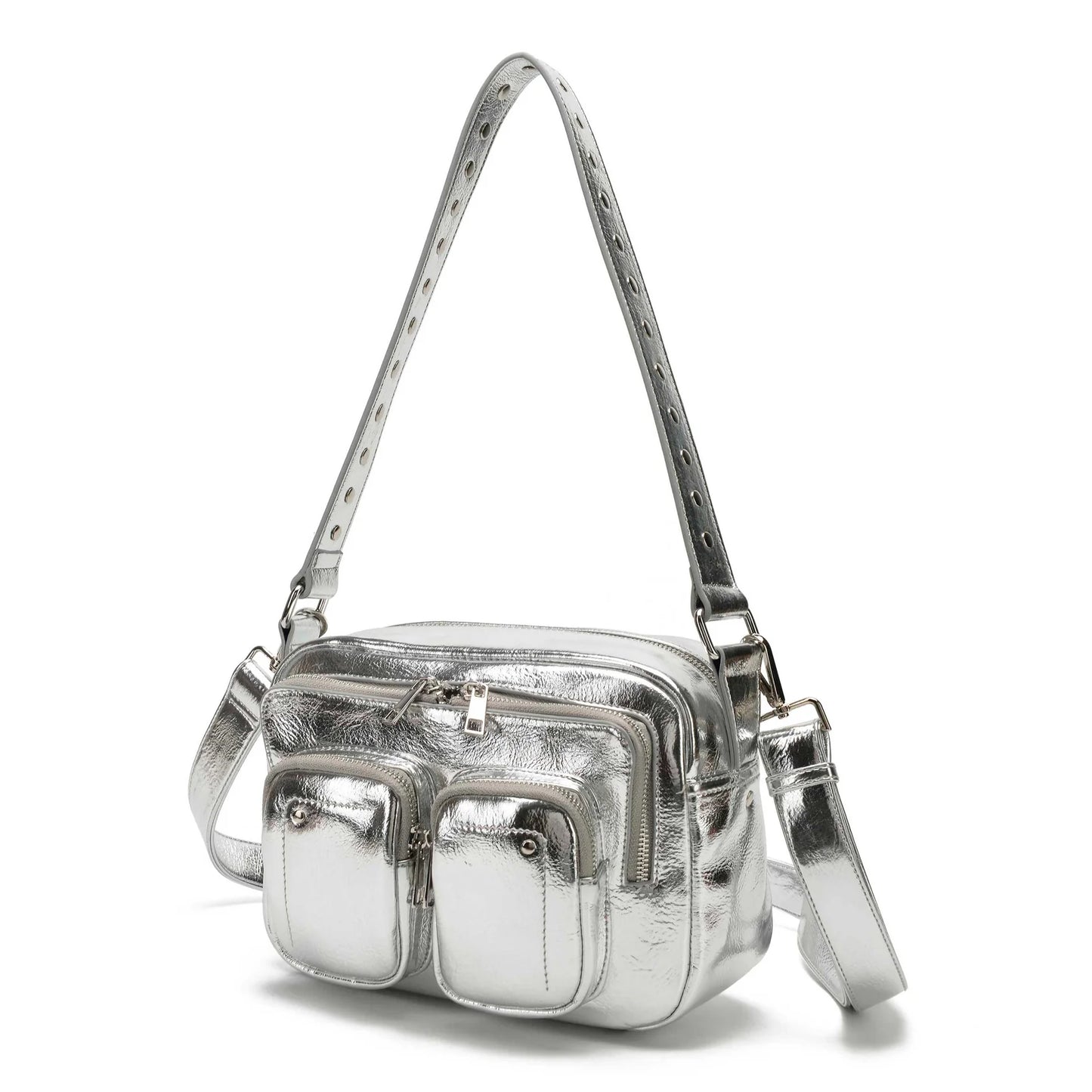 NUNOO | DAMESTAS | ELLIE RECYCLED COOL SILVER | ZILVER