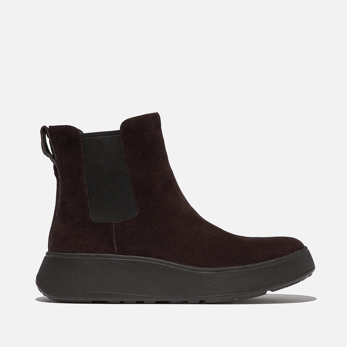 FITFLOP | BOTAS MUJER | W F MODE SUEDE FLATFORM CHELSEA BOOTS CHOCOLATE BROWN | MARRÓN