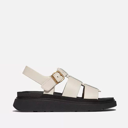FITFLOP | SANDALES FEMME | W GEN-FF CUIR FISHERMAN | PARIS BEIGE PAR