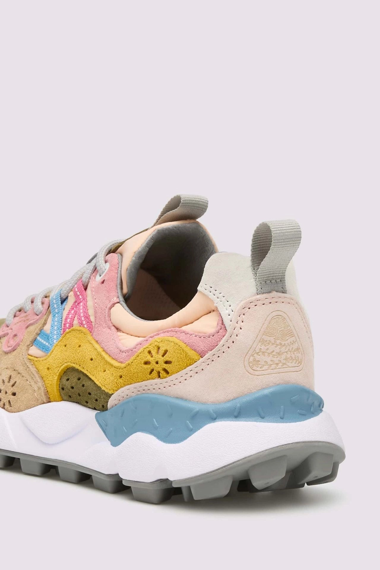 FLOWER MOUNTAIN | BASKETS | FEMME | YAMANO 3 ROSE FONCÉ-CHÂTEAU