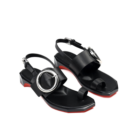 4CCCCEES | САНДАЛІ | ЖІНКИ | ФОЛЛІН ТОР ЧОРНИЙ | ВЕСНА ЛІТО