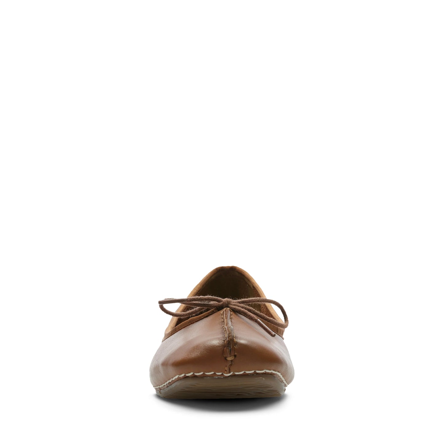 Zapatos Casual De La Marca Clarks Para Mujer Modelo Freckle Ice Dark Tan Lea En Color Marrón