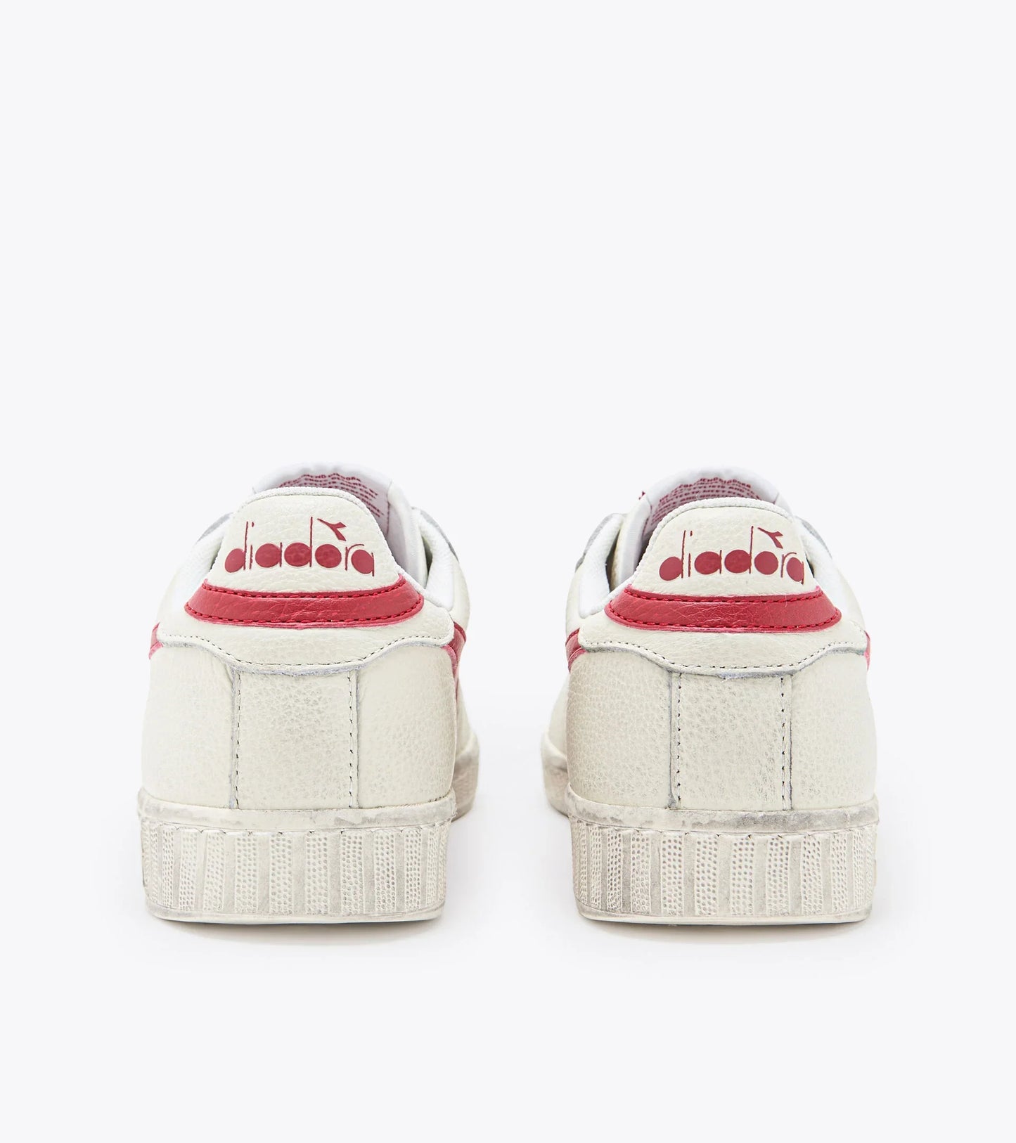 DIADORA | SNEAKERS UNISEX | GAME L LOW WAXED BIANCO E PEPERONE ROSSO | BIANCO