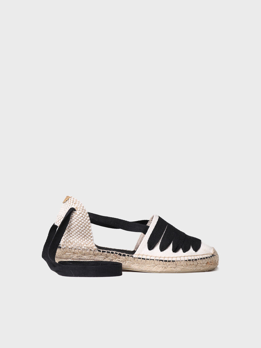 TONI PONS | ESPADRILLES FEMME | GAVET CU NOIR | NOIR