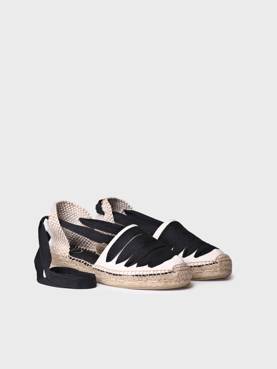 TONI PONS | ESPADRILLES FEMME | GAVET CU NOIR | NOIR