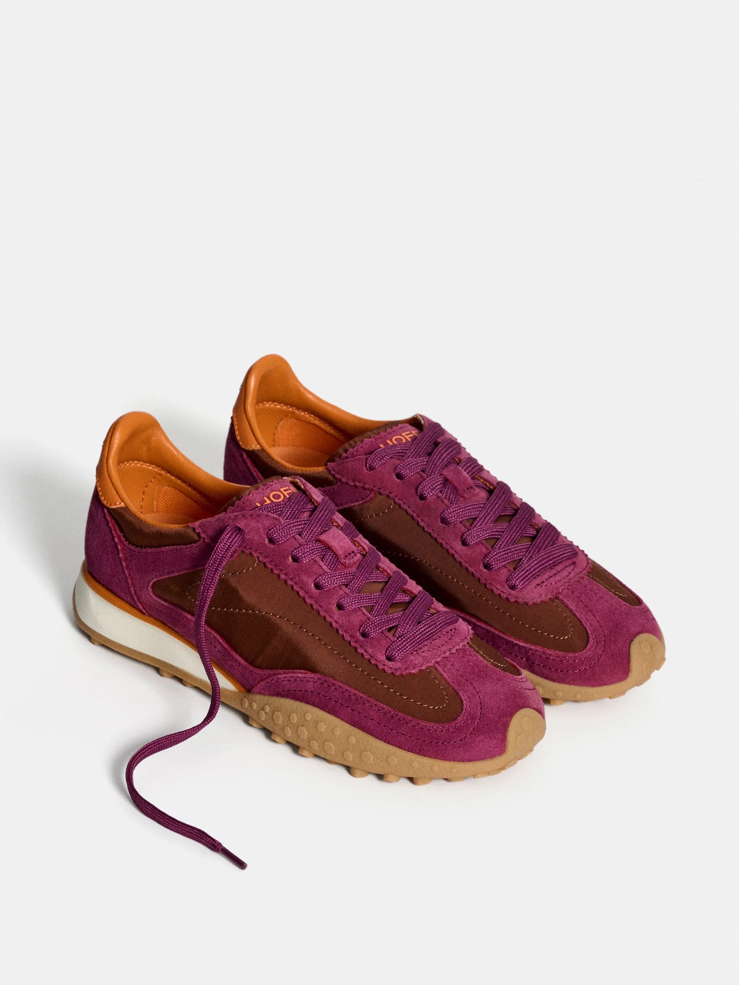 HOFF | SNEAKERS | MUJER | BRIDGE MKII BURGUNDY | ROJO