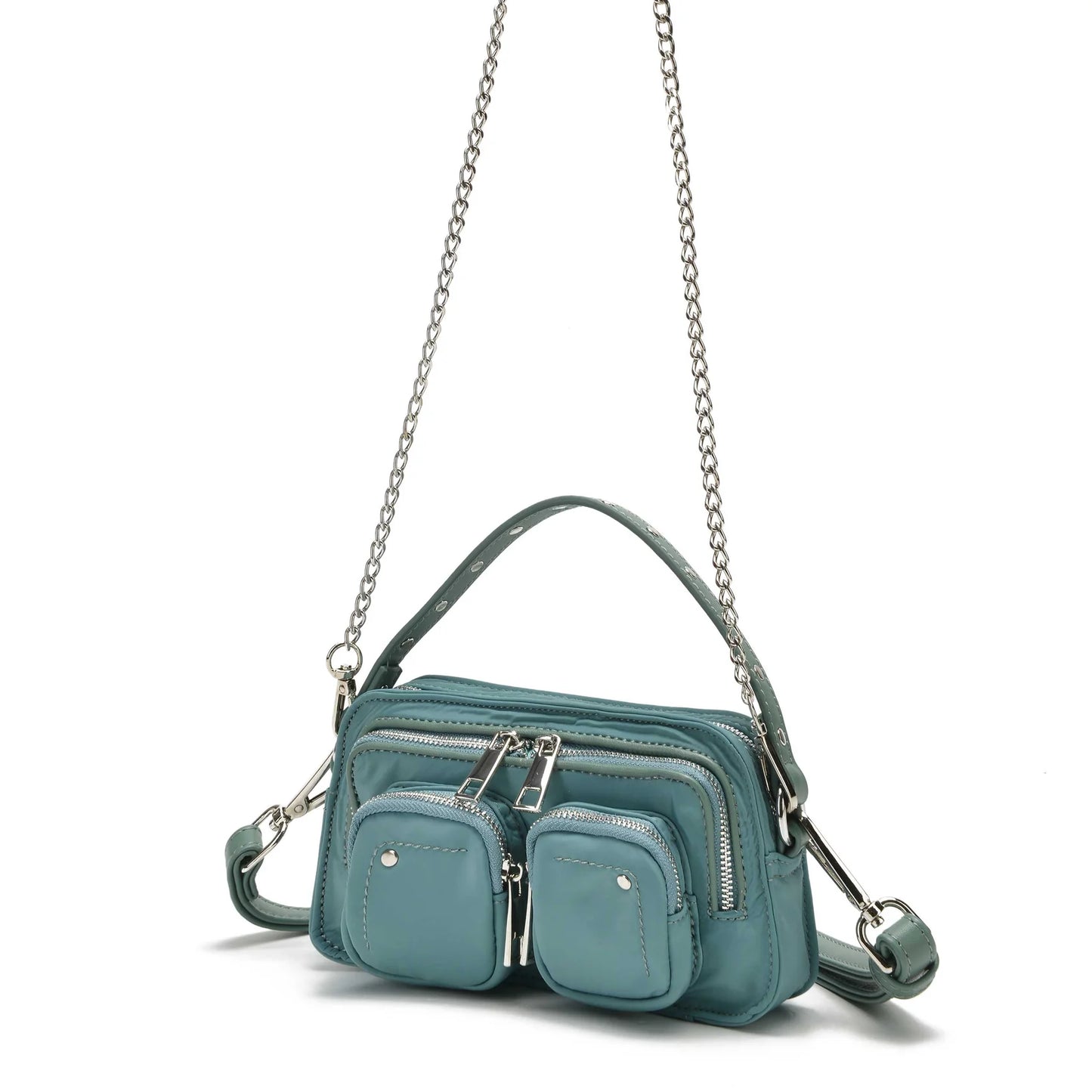 NUNOO | BOSSA DONA | HELENA RECYCLED NYLON POWDER BLUE | BLAU