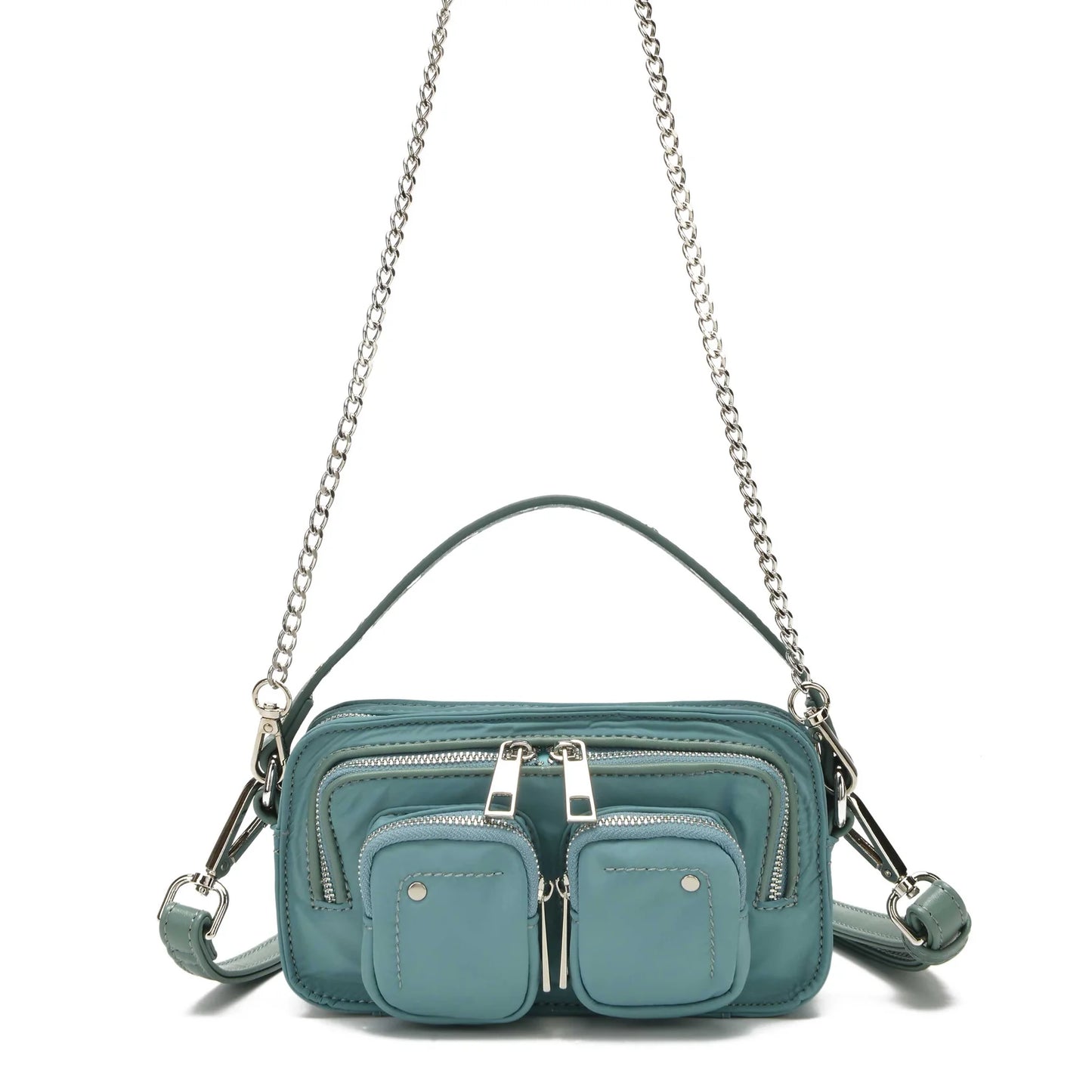 NUNOO | BOLSO MUJER | HELENA RECYCLED NYLON POWDER BLUE | AZUL
