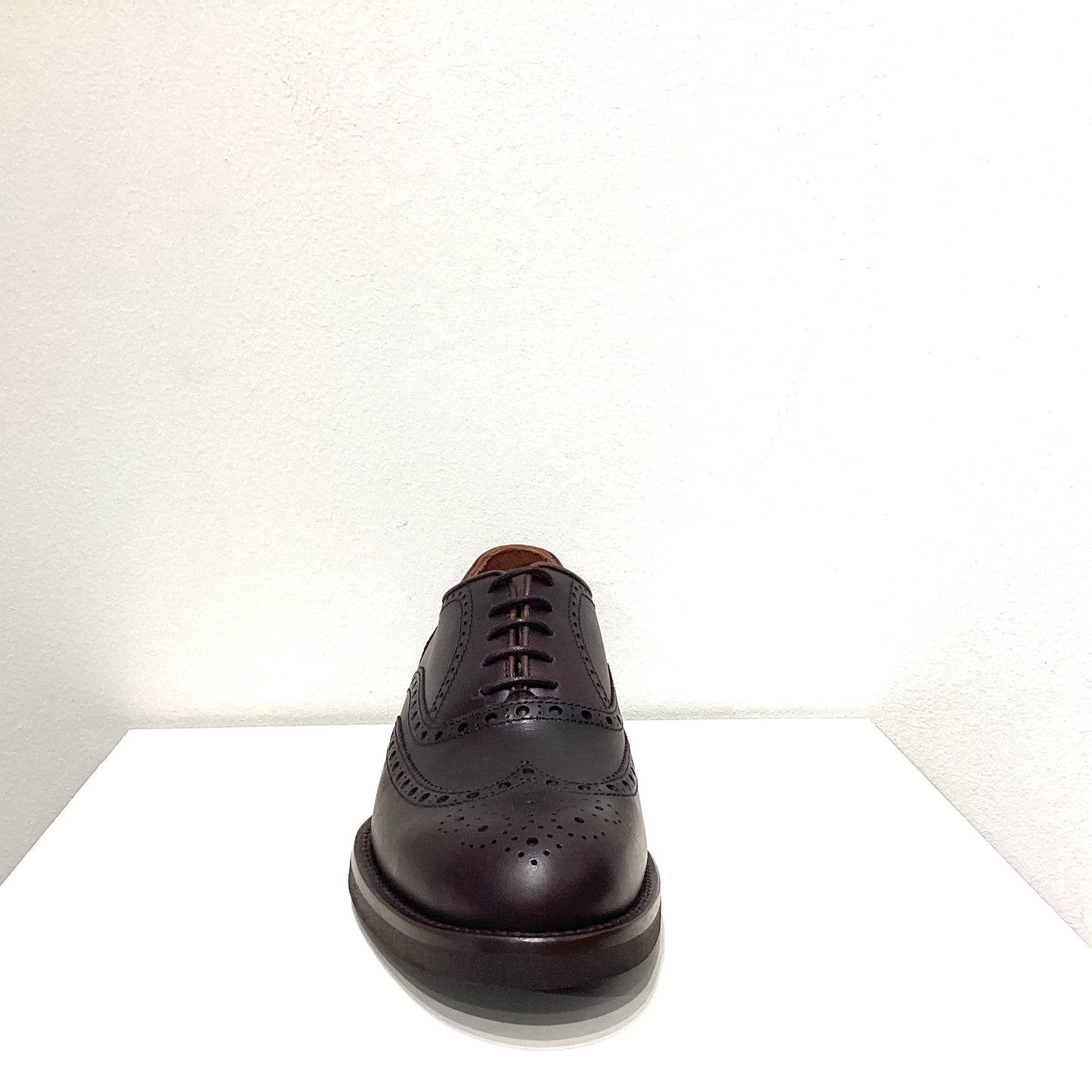 LOTTUSSE | ZAPATOS OXFORD HOMBRE | CHELSEA CHROMEX MOKA/NORFOLK BLACK/CBW | MARRÓN