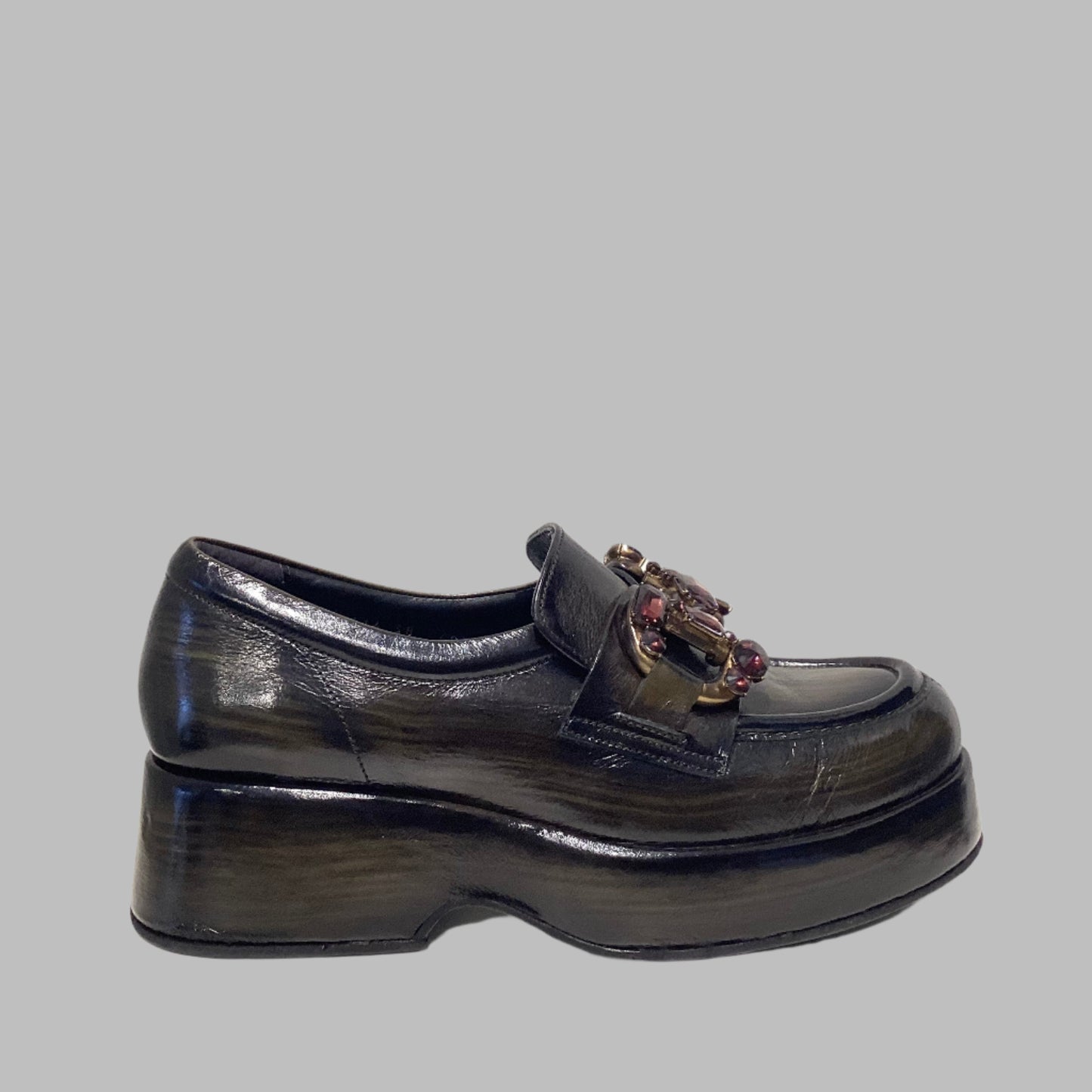 PONS QUINTANA | DAMEN-LOAFERS | BRANCH FOREST FLIPER | GRÜN