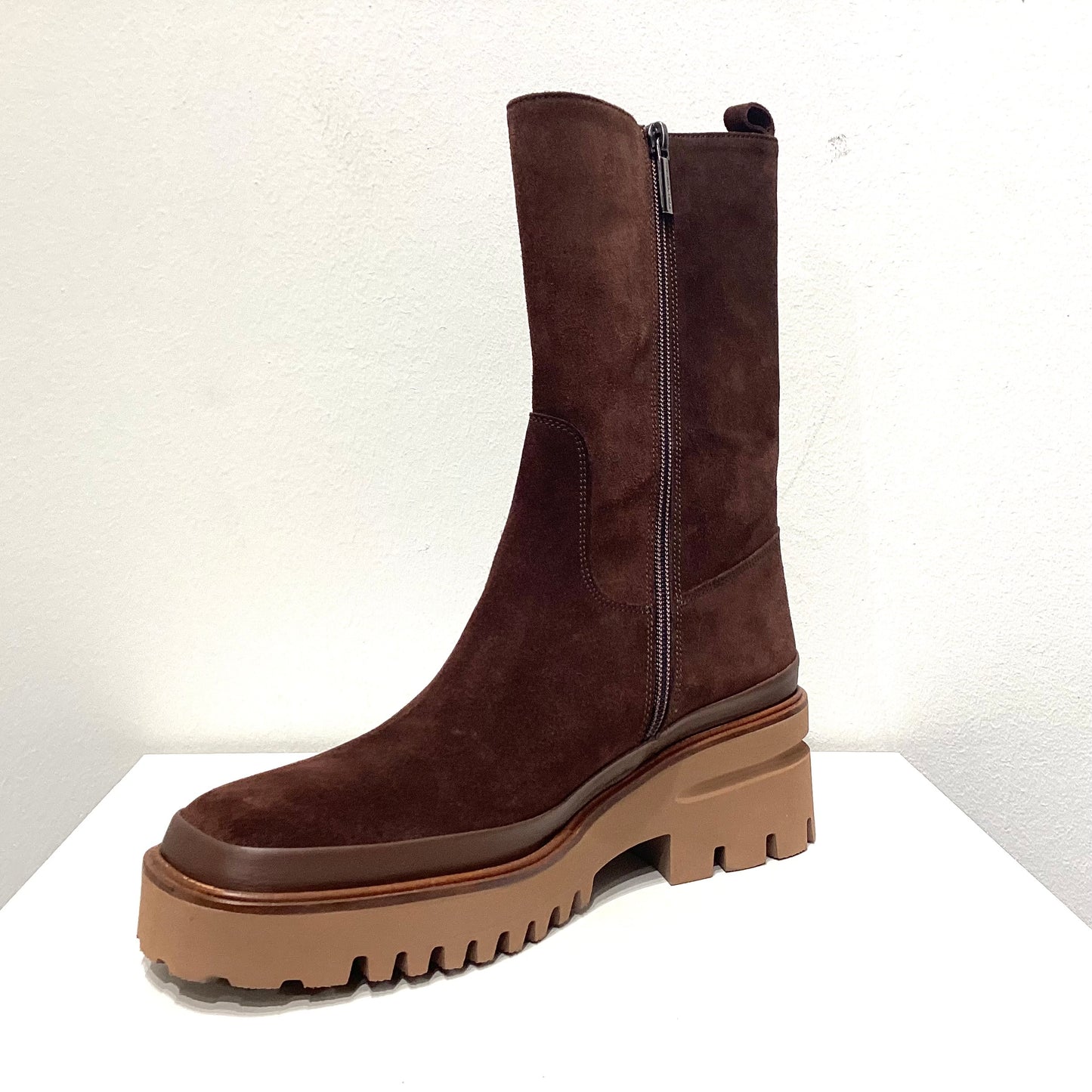 PONS QUINTANA | STIVALI DA DONNA | EVA EBANO TOFFEE VELOUR | MARRONE