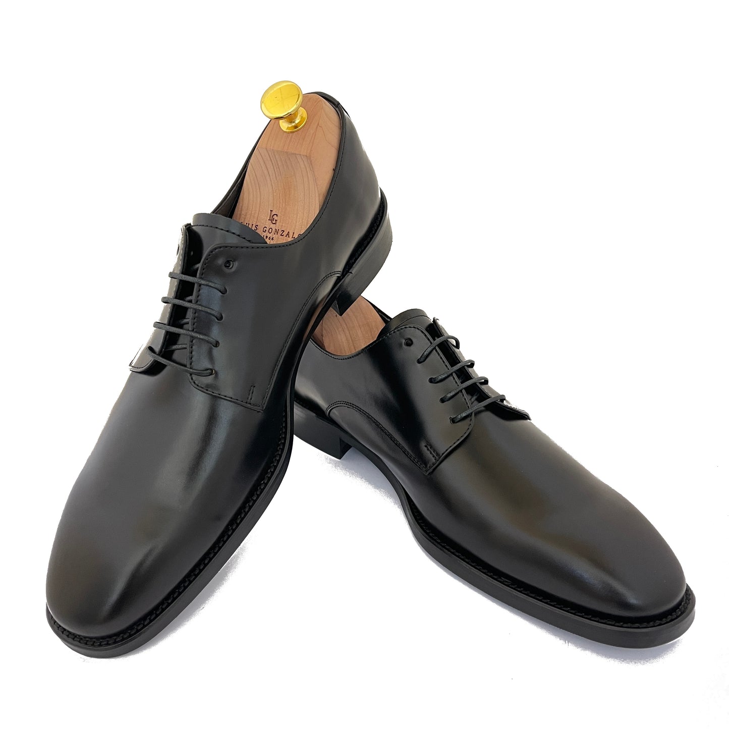 LUIS GONZALO 1966 | HERRENSCHUHE | SCHNÜRSCHUHE | SCHWARZ