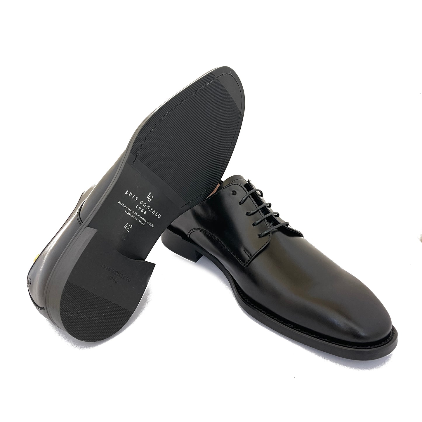 LUIS GONZALO 1966 | HERRENSCHUHE | SCHNÜRSCHUHE | SCHWARZ