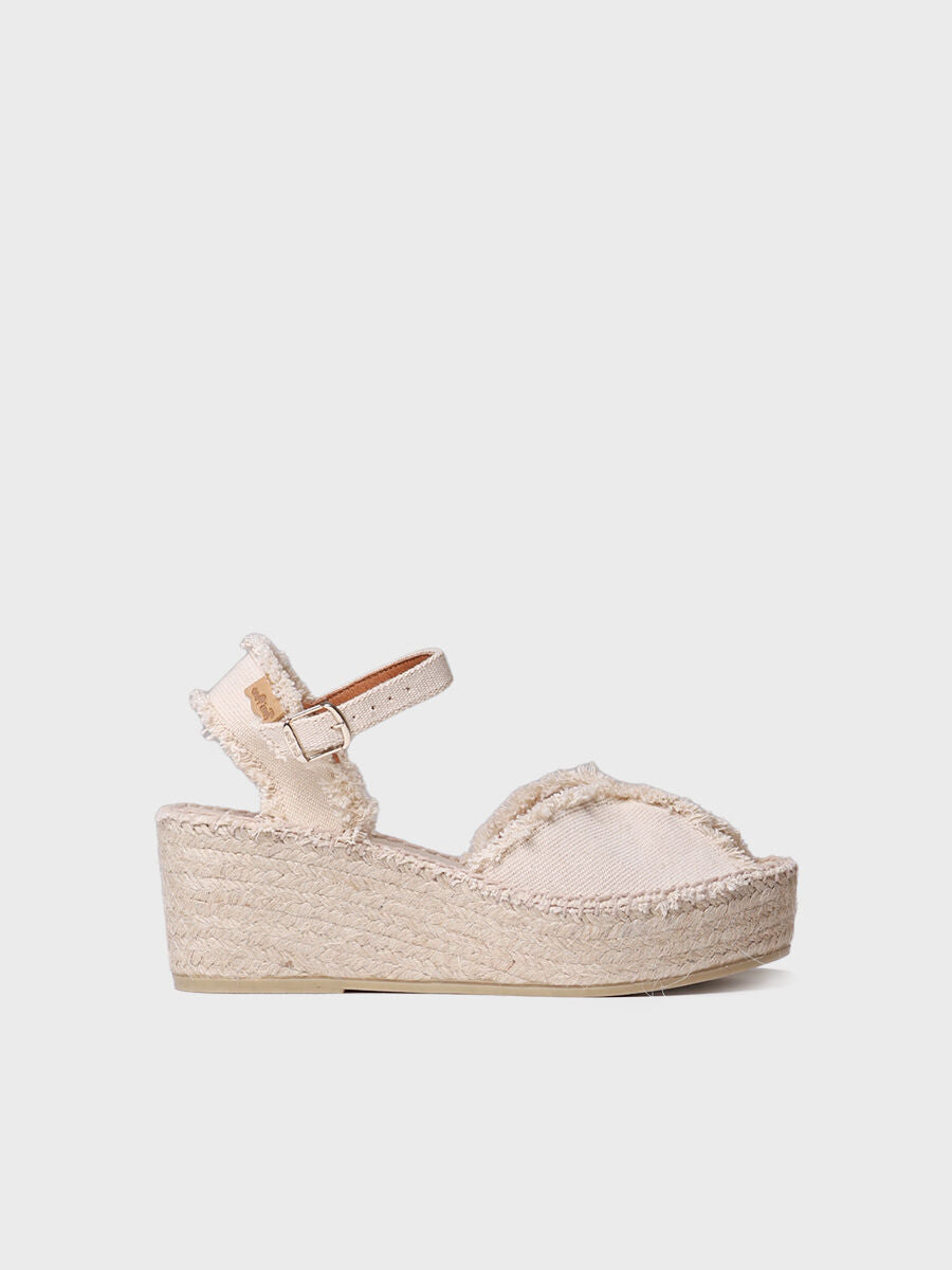 TONI PONS | ESPADRILLES POUR FEMMES | ISAURA CRU | BEIGE